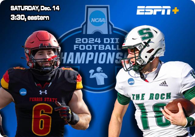 D2 National Semifinals: Slippery Rock at Ferris State