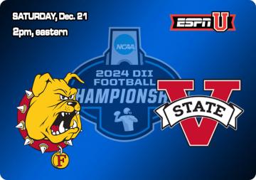 Ferris State and Valdosta State To Meet for National Title