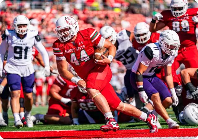 Minot State is 4-1 after comeback win over Sioux Falls