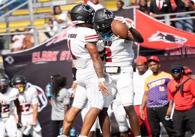 Wright's Seven TDs Power Clark Atlanta to Upset of Fort Valley