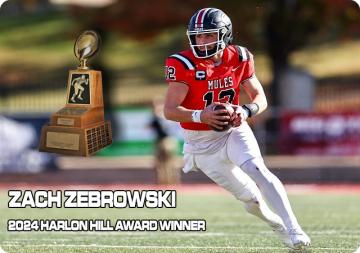 Zach Zebrowski Wins Harlon Hill Trophy